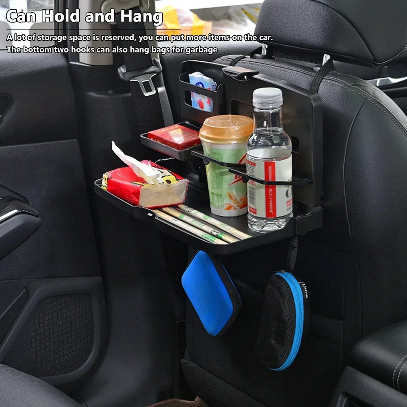 Multifunctional Car Back Seat Tray