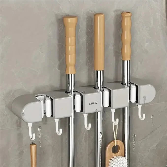 Multifunctional Mop holder with Hook