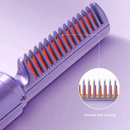 2 in 1 Wireless & Smart Hair Styling Comb