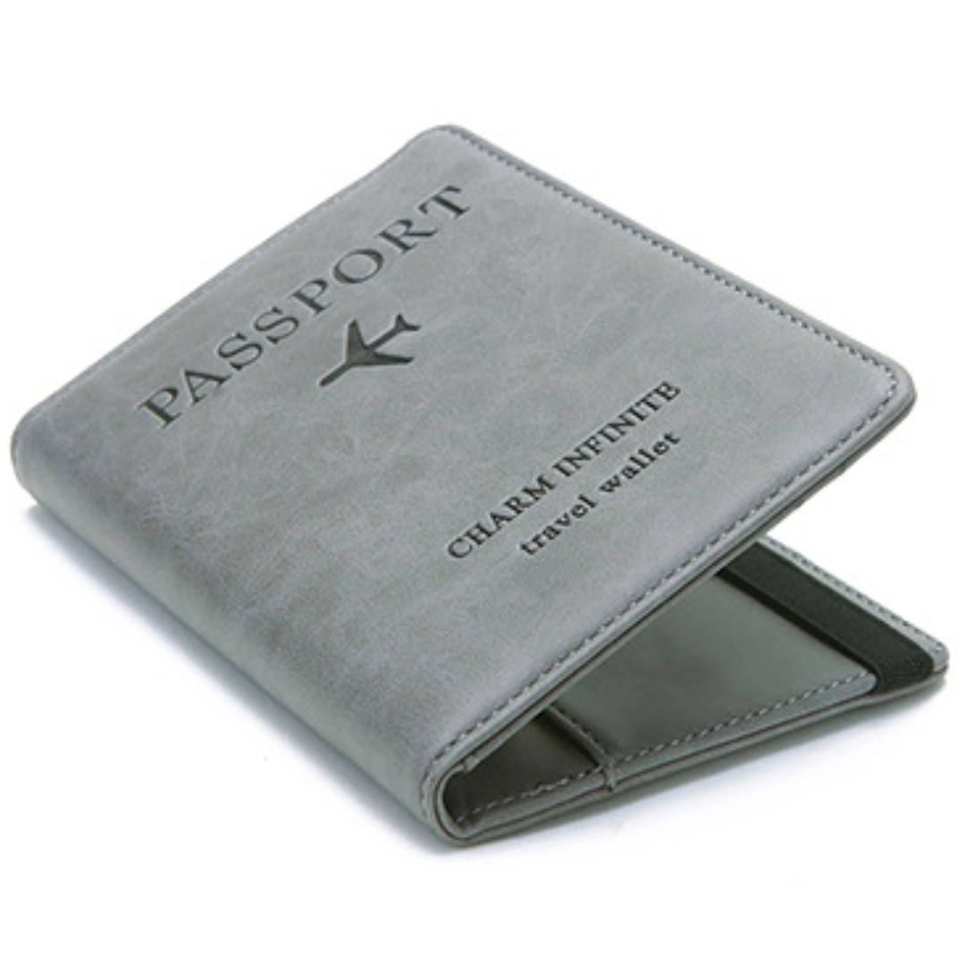 Premium Leather Passport Holder Wallet