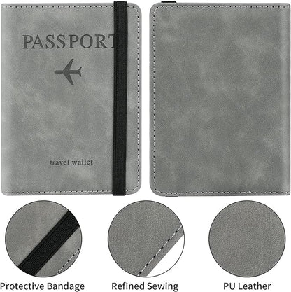 Premium Leather Passport Holder Wallet